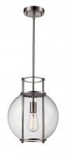 Trans Globe PND-2030 BN - 1LT-PENDANT GLASS GLOBE-BN
